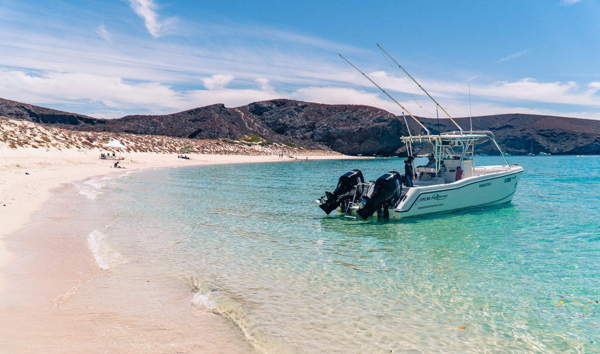 Balandra Beach in de omgeving van La Paz, Mexico
